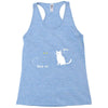 black cat magic Racerback Tank