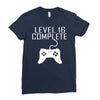level 16 complete Ladies Fitted T-Shirt