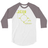 scouter saiyan 3/4 Sleeve Shirt