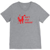 don't stop believin funny christmas V-Neck Tee