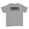 zombies just want a hug Youth Tee