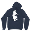 sax player lady face optical illusion Unisex Hoodie