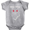 ghose face halloween Baby Onesie