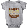 beards turn laziness into awesomeness Baby Onesie
