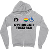 Stronger Together Zipper Hoodie