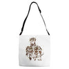 the evolution of groot Adjustable Strap Totes