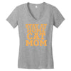 stay at home cat mom Women's V-Neck T-Shirt