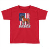 usa boxer flag Toddler T-shirt