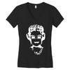 queen bee elizabeth 3d glasses Women's V-Neck T-Shirt