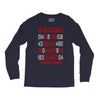 adapt or die encoded (white) Long Sleeve Shirts