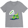 scratchy V-Neck Tee