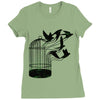breaking through to freedom Ladies Fitted T-Shirt