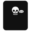 i live inside your face skull Mousepad