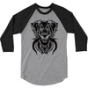 demon wolf 3/4 Sleeve Shirt