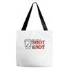buy me a shot i'm tying the knot cute Tote Bags