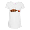 cookie crumbled Maternity Scoop Neck T-shirt