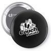 couch potato Pin-back button