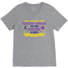 I Love Someone with Bladder Cancer to The Moon &amp; Back to Infinity V-Neck Tee