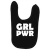 girl pwr Baby Bibs