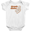 drunk dialer Baby Bodysuit