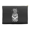 skull pineapple Accessory Pouches