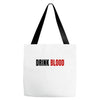 drink blood Tote Bags
