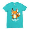 all the fox Ladies Fitted T-Shirt