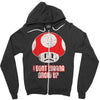 i don't wanna grow up Zipper Hoodie