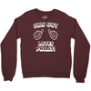 this guy loves philly Crewneck Sweatshirt