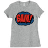 comic bam Ladies Fitted T-Shirt