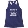 what part of sign language don't you understand Racerback Tank