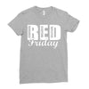 red friday Ladies Fitted T-Shirt