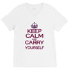 keep calm and do it yourself V-Neck Tee
