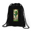 here lies shredder Drawstring Bags