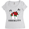 Equality Women's Triblend Scoop T-shirt