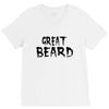 great beard V-Neck Tee