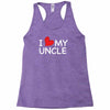 I Love My Uncle Racerback Tank