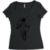 astronaut Women's Triblend Scoop T-shirt