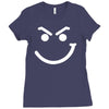 bon jovi smirk logo rock metal band Ladies Fitted T-Shirt