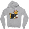 corgi potter Zipper Hoodie