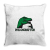 philosoraptor (2) Throw Pillow