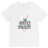 sister bunny V-Neck Tee