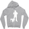 hip hop 80s Zipper Hoodie