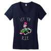let 'er r Women's V-Neck T-Shirt
