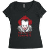 we all float down here Women's Triblend Scoop T-shirt