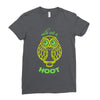 owls are a hoot Ladies Fitted T-Shirt