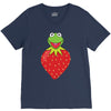 Kermit Strawberry V-Neck Tee
