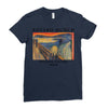 Edvard Munch Skrik Ladies Fitted T-Shirt