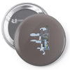 rain, rain, go away Pin-back button
