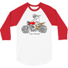 custom motorcycle 3/4 Sleeve Shirt